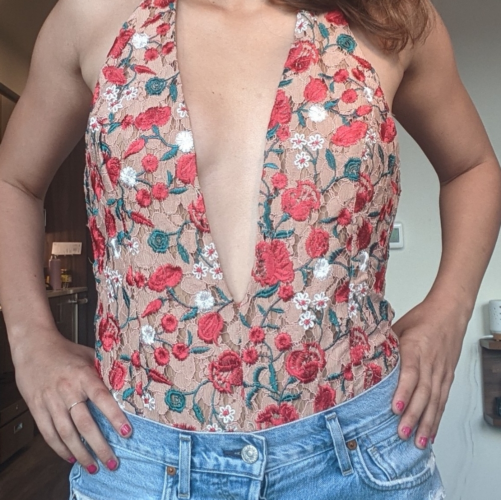Lovers + Friends Vira Bodysuit